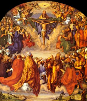 Painting by Albrect D'rer 1471-1528 All Saints'