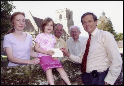 MP Aids Church Restoration Fund MP Richard Spring